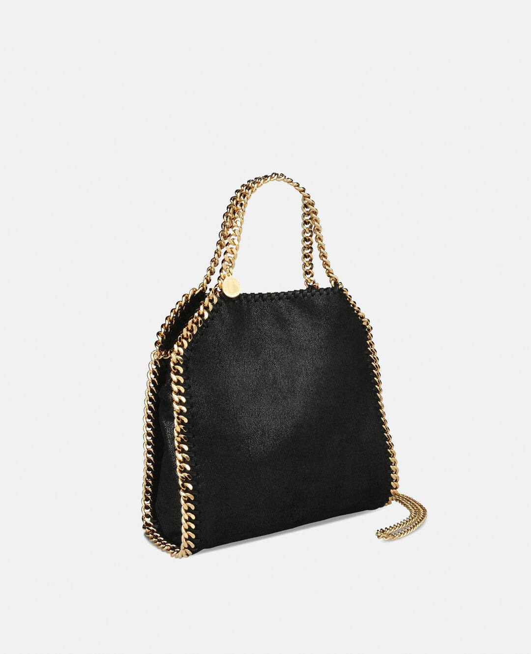 STELLA McCARTNEY Tote Mini nera oro