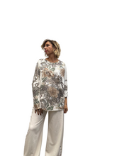 Maglia over floreale
