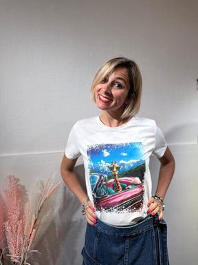 T-SHIRT bianca stampe varie
