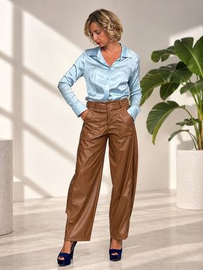Camicia raso collo lancia