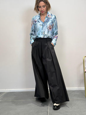 Camicia raso Passiflora