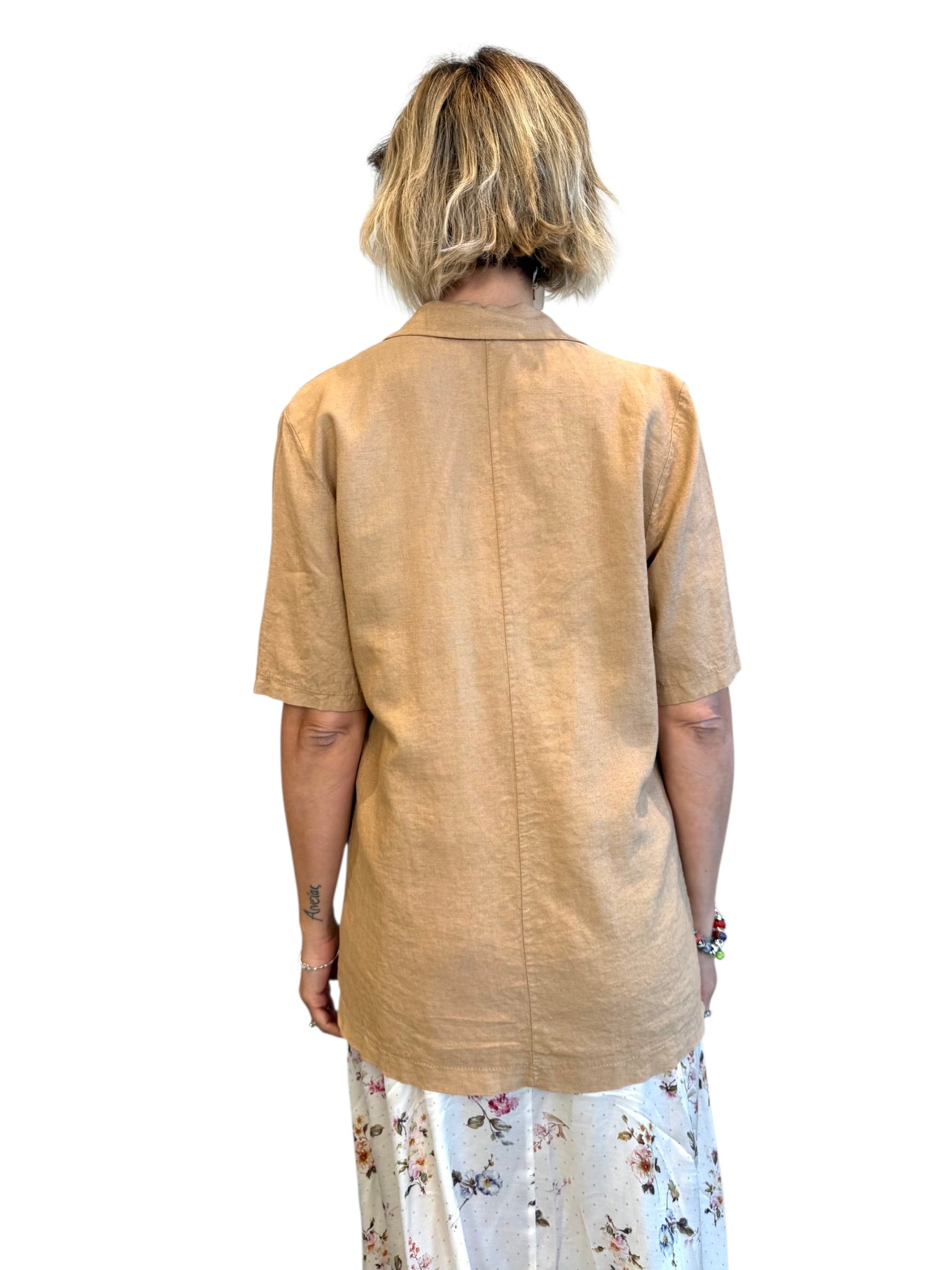 Blazer giacca lino