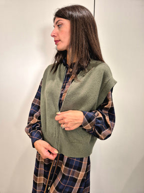 Cardigan/gilet zip