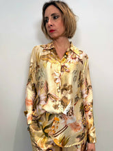 Camicia raso Passiflora