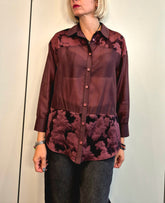 Camicia sofisticata ricami
