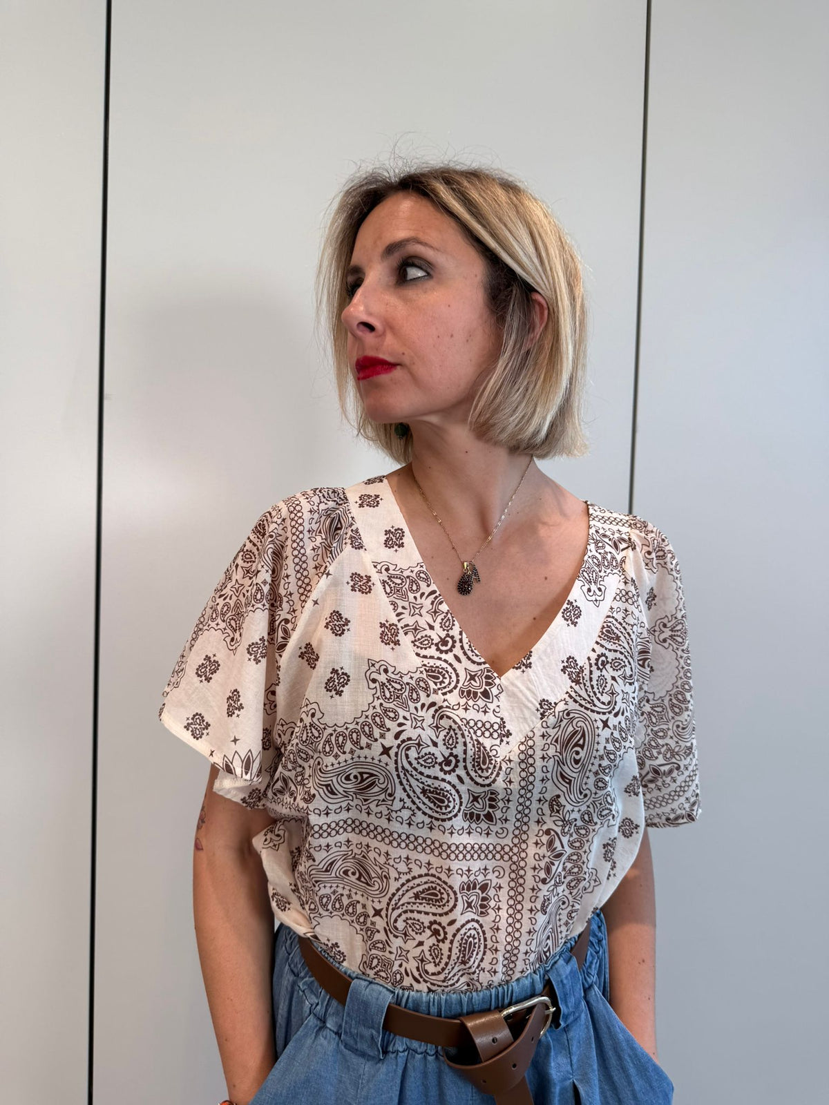 Tshirt stampa boho