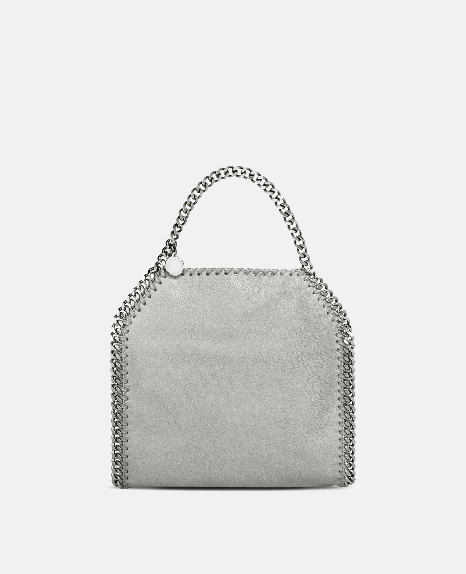 STELLA McCARTNEY Tote Mini grigio argento