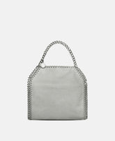 STELLA McCARTNEY Tote Mini grigio argento