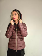 ARMANI Piumino bordeaux ramato