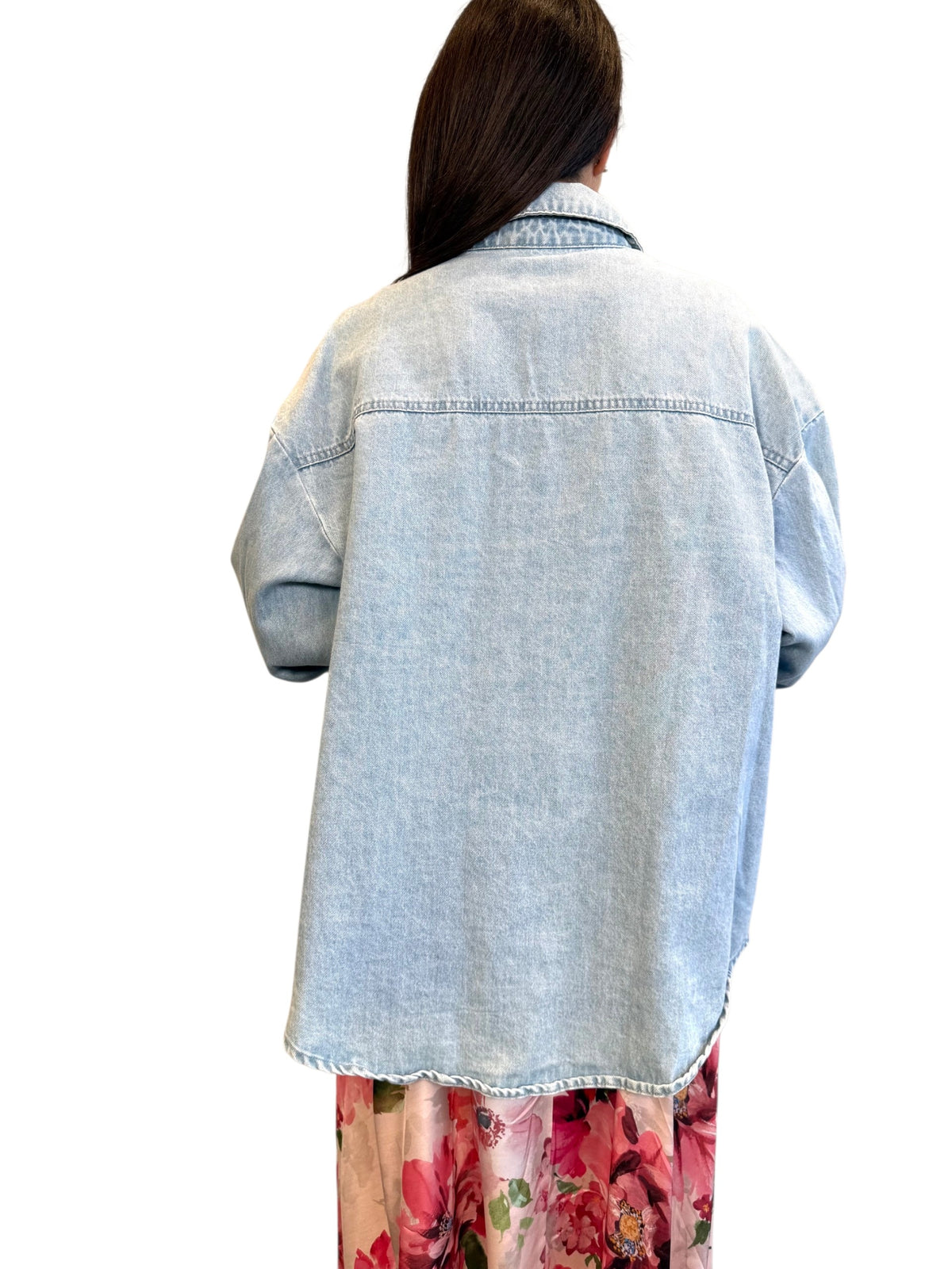 Giacca DENIM BORCHIE