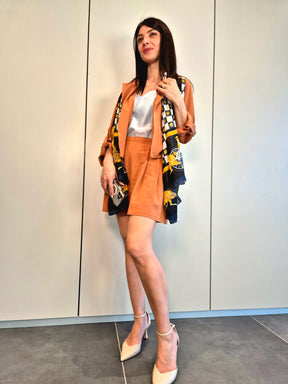 Completo shorts e giacca