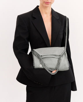 STELLA McCARTNEY Tote Mini grigio argento