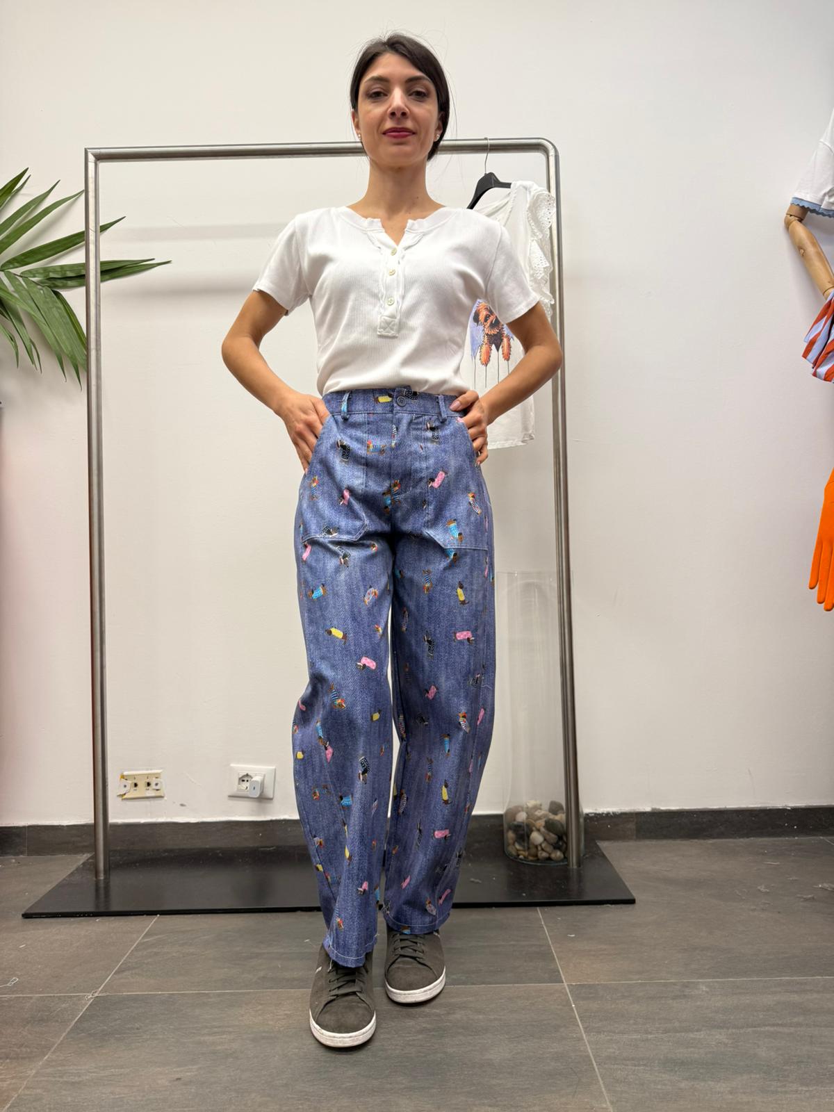 Pantaloni balloon BASSOTTI