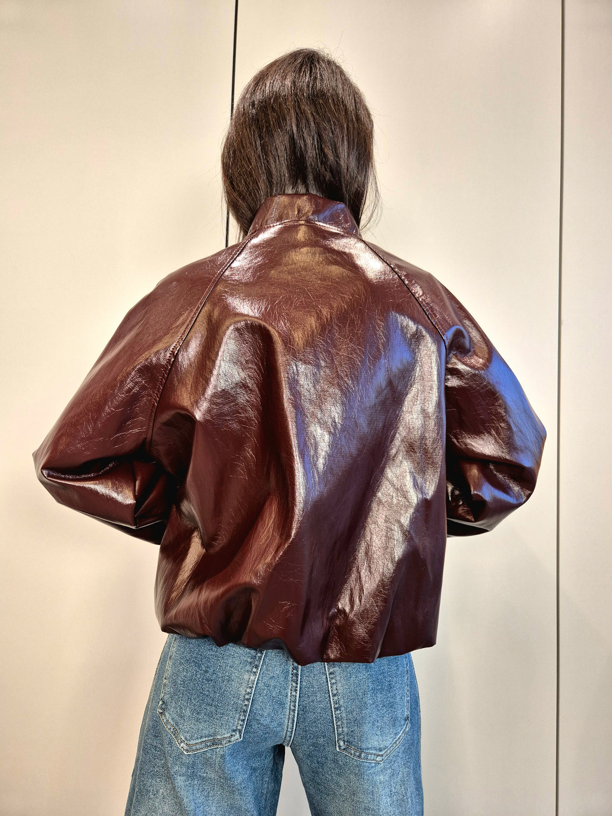 Bomber craquelè