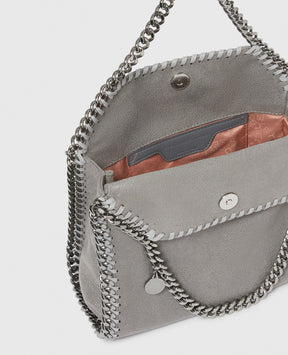 STELLA McCARTNEY Tote Mini grigio argento
