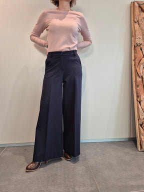 Pantaloni palazzo elastico