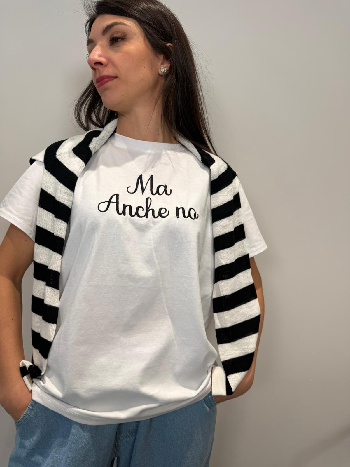 T-SHIRT bianca scritte varie