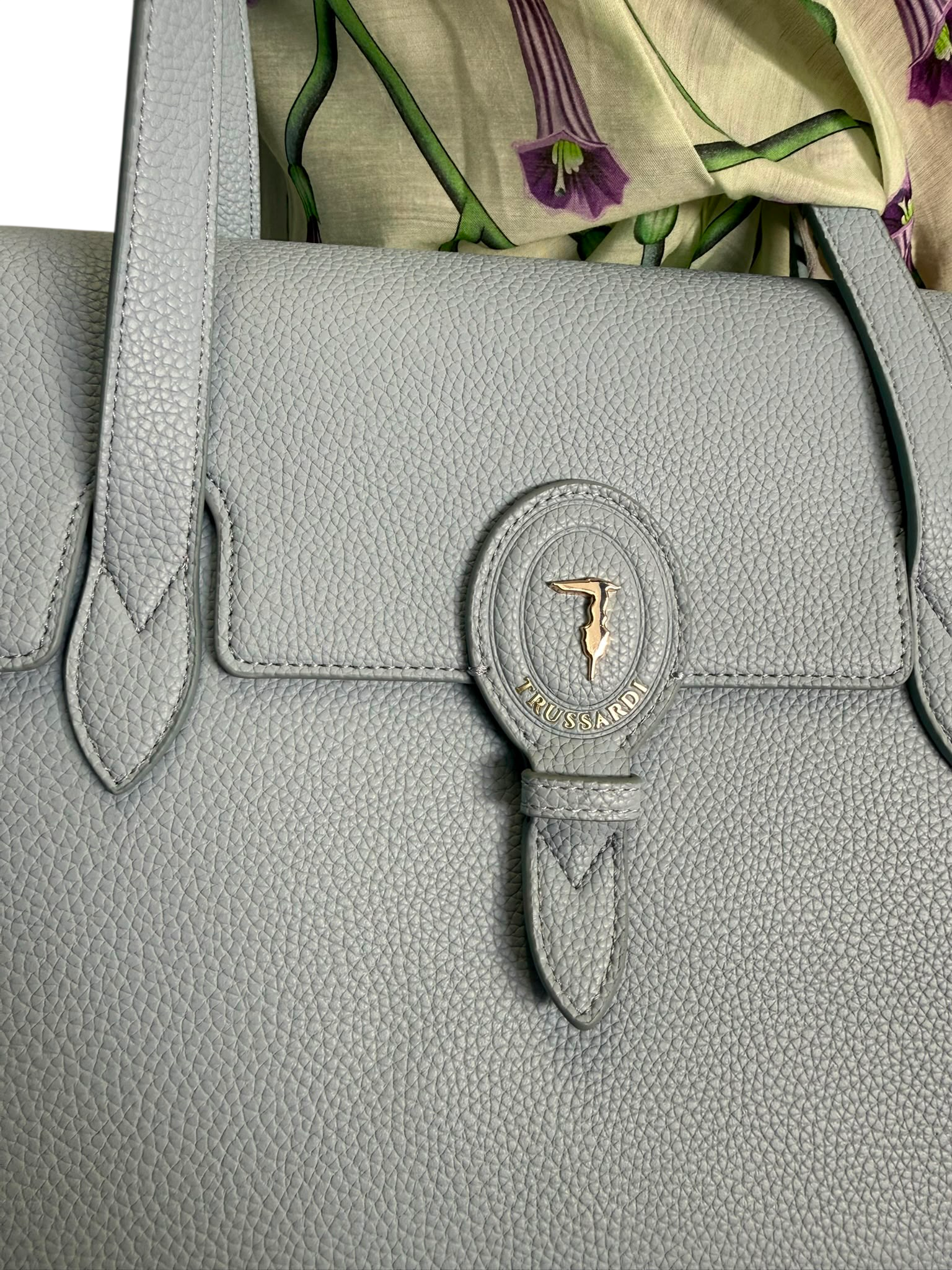 TRUSSARDI shopping bag Baby blue
