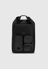 Zaino grande nero porta pc o da viaggio - VEGAN